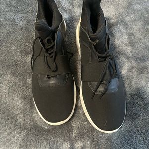 Black/Gold sneakers size 9